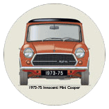 Innocenti Mini Cooper 1300 1973-75 Coaster 4